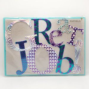 Congratulations Great Job Papyrus Card